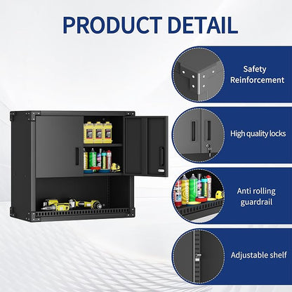 Garage Wall Cabinet, Metal Wall Cabinet - Image 4