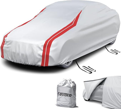 Favoto Car Cover Waterproof Outdoor - Image 7