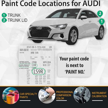 LY9C Ibis White Car Touch Up Paint - Image 6