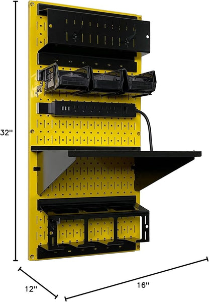 Wall Control Power Tool Storage Organizer Kit Cordless Drill Holder Charging - Image 10