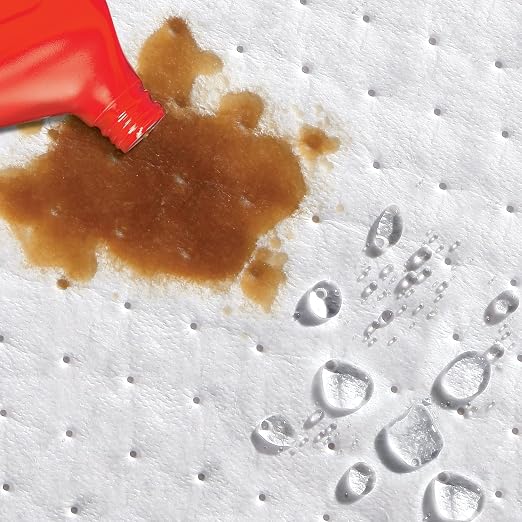 PIG Oil-Only Absorbent Mat Pad | Pack of 100 Mediumweight Oil Pads | Absorbs - Image 3