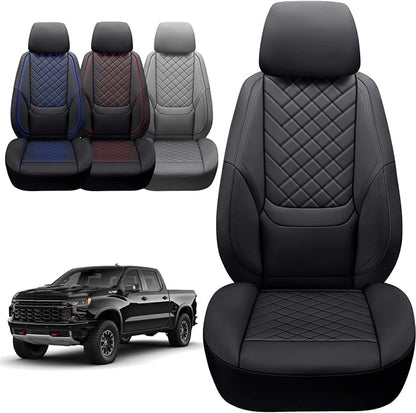 BABYBLU Chevy Chevrolet Silverado GMC Sierra Car Seat Covers Fit 2007-2023 2024 by BABYBLU