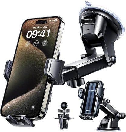 VANMASS 2025 Upgraded Car Phone Mount, Patent Safety Cell Phone Mount by VANMASS
