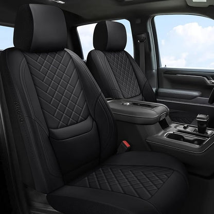 BABYBLU Chevy Chevrolet Silverado GMC Sierra Car Seat Covers Fit 2007-2023 2024 - Image 2