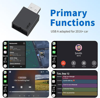 Wireless CarPlay Adapter for iPhone 2025 Upgrade, Ultra-Low Lag, Stable - Image 6