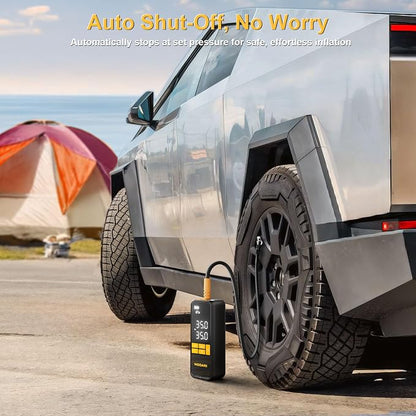 Tire Inflator Portable Air Compressor, 5X Faster 160 PSI Portable Tire Inflator - Image 6