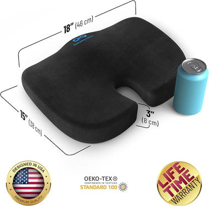 Everlasting Comfort Doctor Recommended Memory Foam Seat Cushion - Image 3