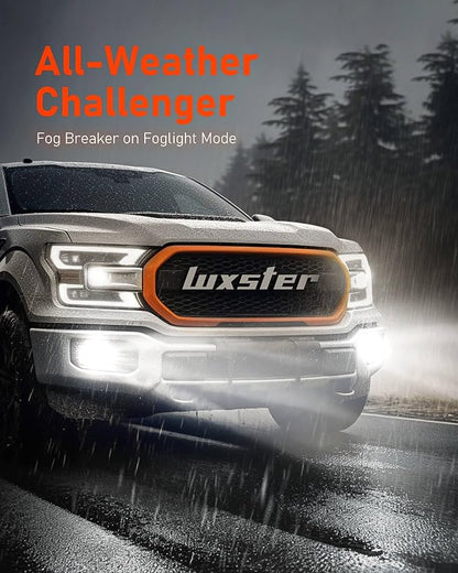 LUXSTER | Punisher 9005 HB3 LED Bulbs, 9145 H10 Foglight, 40000LM Ultra Bright - Image 4