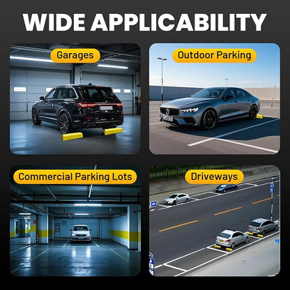 ROBLOCK Parking Stopper for Home Garage & Outside, Heavy Duty Garage Stoppers - Image 7