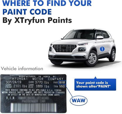 Intense Blue Touch Up Paint Compatible - Image 7