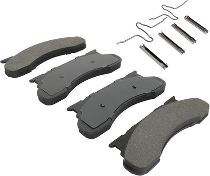 Premium Semi-Metallic Front Brake Pads Compatible - Image 2