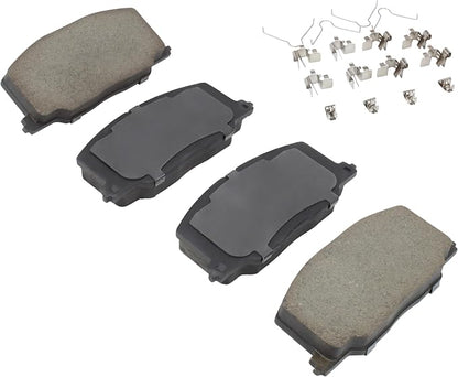 Premium Ceramic Front Brake Pads Compatible - Image 2