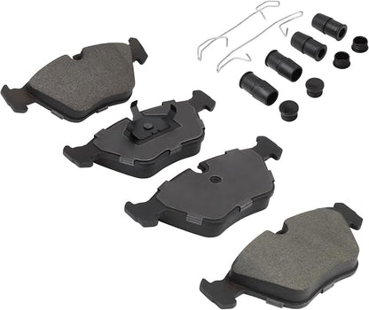 Premium Semi-Metallic Front Brake Pads Compatible - Image 2