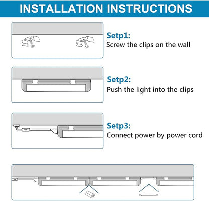 8FT LED Shop Light, Super Bright 120W Shop Lights, 19800LM 5000K 8 Foot Led - Image 6