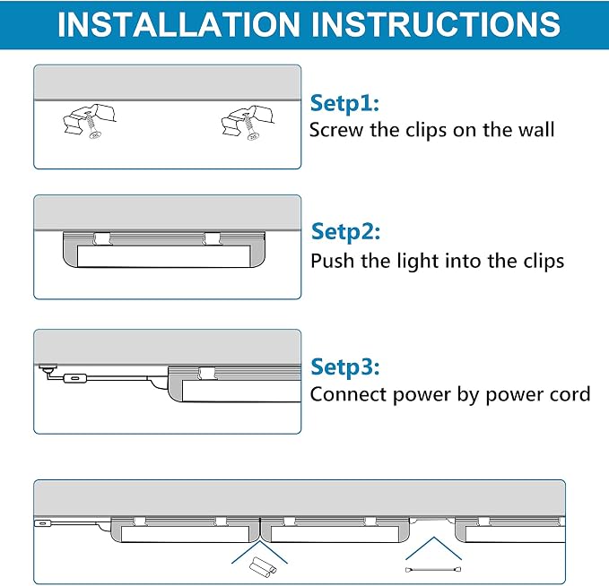 4FT LED Shop Light, 72W 6000K Cold White 9500LM Super Bright T8 Integrated LED - Image 5