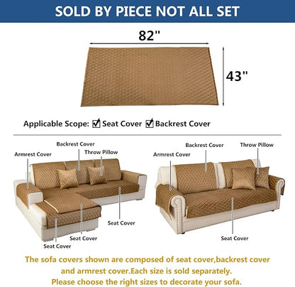 Eismodra Couch Cover, Sectional Couch Covers, Sofa Covers - Image 5