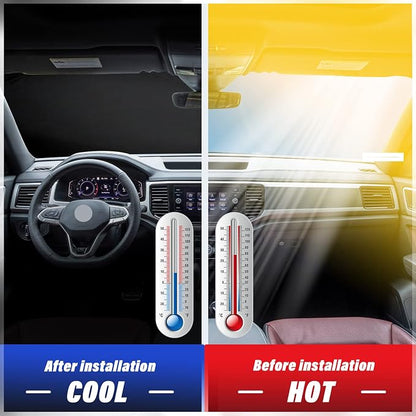 Car Windshield Sunshade Cover Shield Visor - Image 4