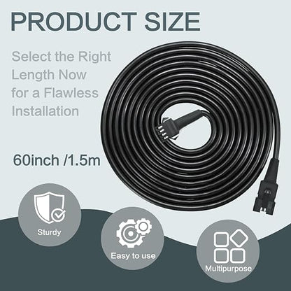 4 Pcs 4 Pin RGB Extension Cable RGB Wire - Image 2