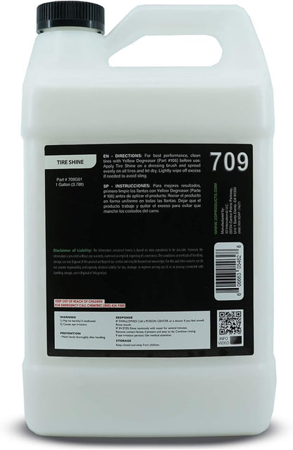 3D Tire Shine Gel – Water-Based, High Gloss Tire Dressing | Non-Greasy - Image 2