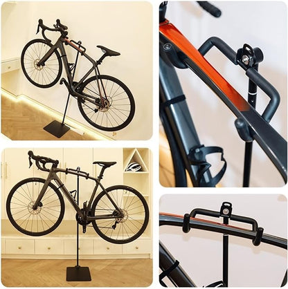 Rcool Carbon Steel Bike Stand, Adjustable 24-51in, Home Garage Parking Rack - Image 3