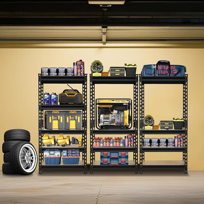 BIG RED Storage Shelving Unit, 5-Tier Adjustable, Heavy Duty Metal Garage - Image 2