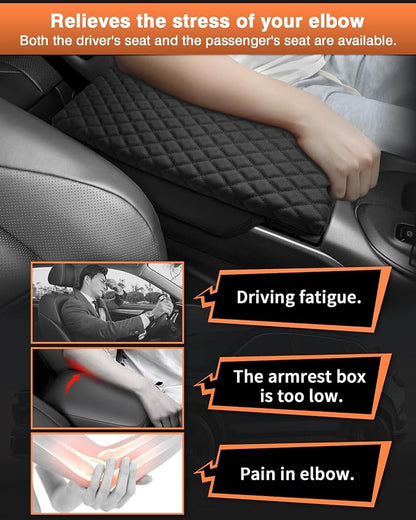Shademax Toyota Crown Center Console Cover, Armrest Cover Cushion Pad - Image 5