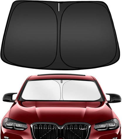 ARISMOTOR Windshield Sun Shade for BMW X4 2019-2025, Custom Fit Foldable Front by ARISMOTOR