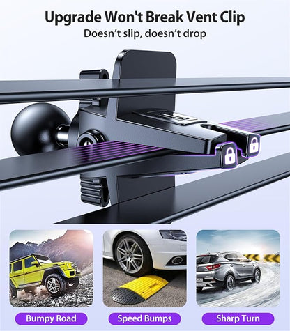 VICSEED for MagSafe Car Mount Magnetic Phone Holder for Car Vent 360 Adjustable - Image 5