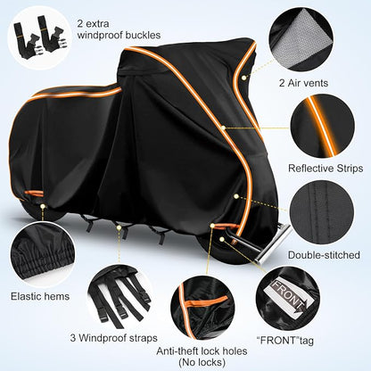 420D Waterproof Motorcycle Cover - Image 2
