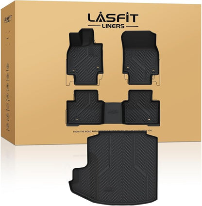 LASFIT Floor Mats&Trunk Mat for Toyota Crown 2023-2026 All Weather TPE Mats by LASFIT