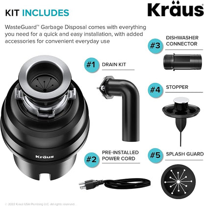 Kraus KWU110-32-100-100MB, Kore Workstation 32-inch Undermount 16 Gauge Single - Image 6