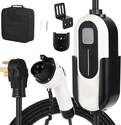 Level 2 EV Charger, 32A 240V Voltage, NEMA 14-50 Plug, 25ft Cable, Adjustable - Image 7