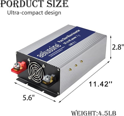 2000W Pure Sine Wave Inverter-36V DC to 110V 120V AC Power Converter - Image 2