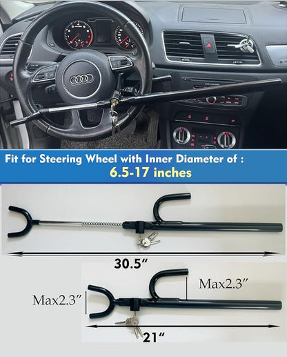 Steering Wheel Lock Anti-Theft car Device Car Wheel Locks Heavy Duty Vehicle - Image 2