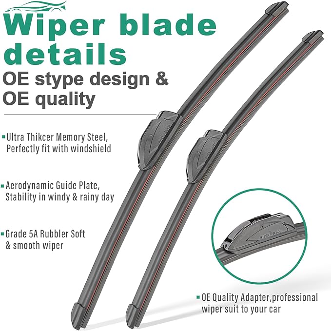 26" 17" 14" Windshield Wiper Blades Replacement - Image 3