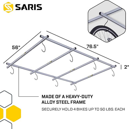 Saris Bike Storage, Cycle Glide Home Bicycle Parking, Ceiling Rack and - Image 3