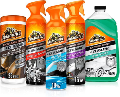 Armor All Complete Ceramic Exterior Car Cleaner Car Care Kit, Keeps Car Fresh by ArmorAll