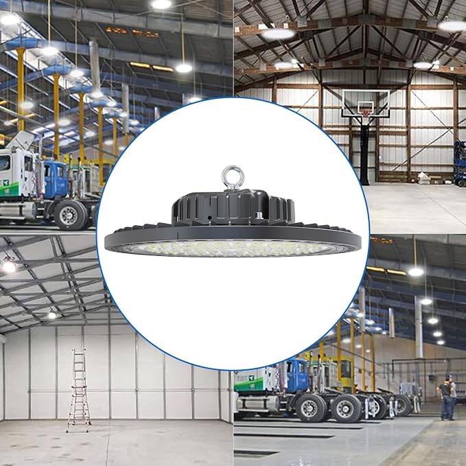 6 Pack UFO LED High Bay Light 250W, 35000 LM, 5000K - Image 8