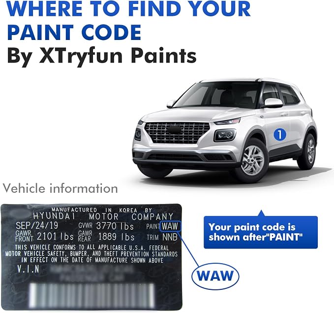 Shimmering Silver Touch Up Paint Compatible - Image 7