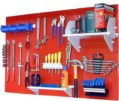 Wall Control 4 ft Metal Pegboard Standard Tool Storage Kit by Wall+Control