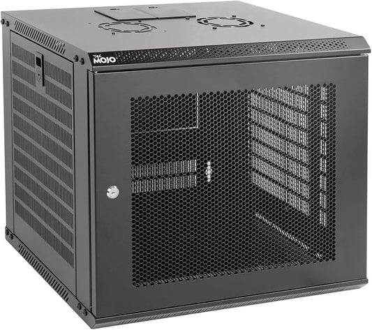 Tecmojo 9U Wall Mount Rack Network Cabinet by Tecmojo