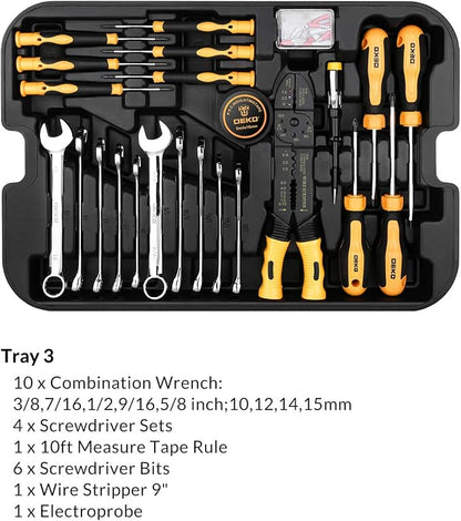 DEKOPRO 258 Piece Tool Kit - Image 6