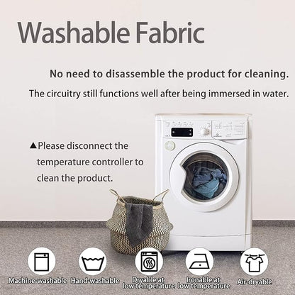 Foldable & Washable Fabric Heated Seat Cushion - Image 3