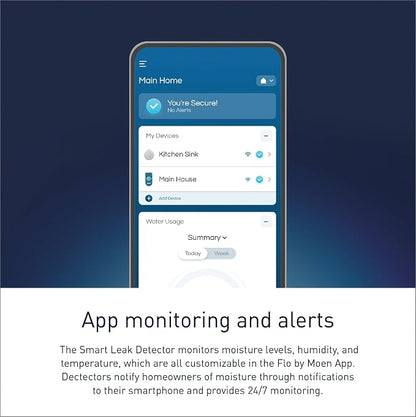 Moen Flo Smart Water Leak Detector - Image 4