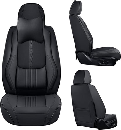 Front Seat Covers, 2 Pieces Universal Seat Covers - Image 2
