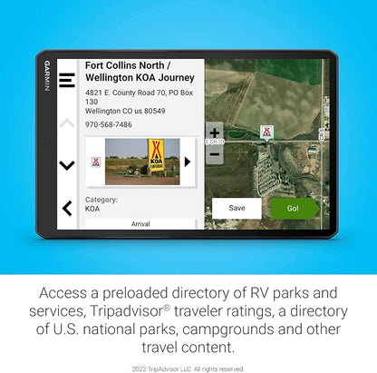 Garmin RV 1095, Extra-Large, Easy-to-Read 10” GPS RV Navigator, Custom RV - Image 6