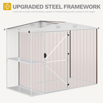 DWVO Outdoor Storage Shed 8x4FT - Image 6