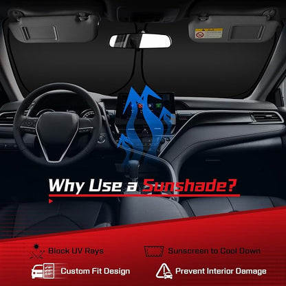 ARISMOTOR Windshield Sun Shade for Mini Countryman Cooper F60 2017-2024 - Image 3