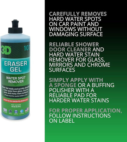 3D Eraser Gel Water Spot Remover – Acidic Gel Formula - Image 6