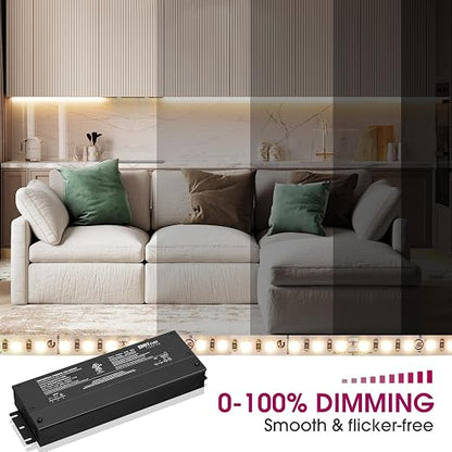 EMITEVER 288W Dimmable LED Driver, 24V 5-in-1 Dimmable Power Supply, 3-Channels - Image 4